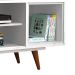 Rack Retrô Goslar Branco 162 cm