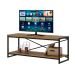 Rack Wooden Mel e Preto 120 cm