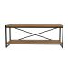 Rack Wooden Mel e Preto 120 cm