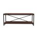 Rack Wooden Nogal e Preto 120 cm