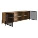 Rack York Vermont e Preto 180 cm
