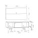Rack com Painel para TV até 42 Polegadas Salah Branco 135 cm