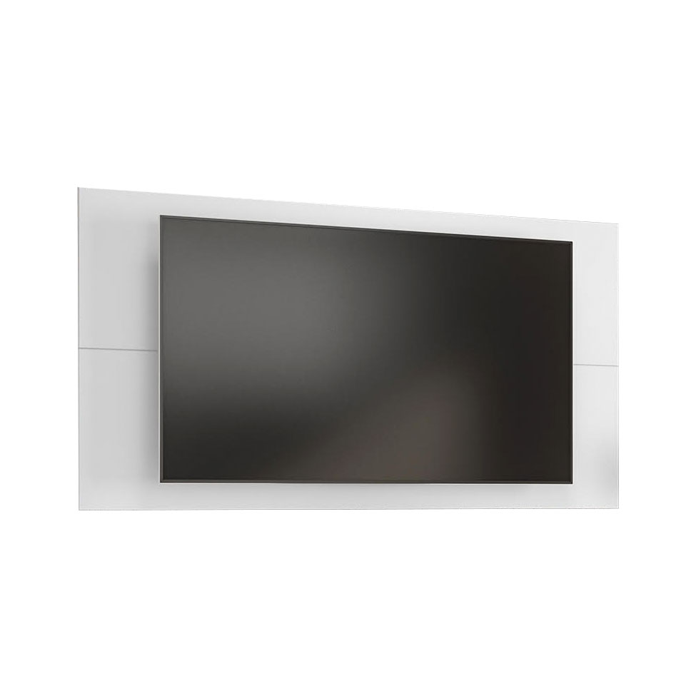 Rack com Painel para TV até 42 Polegadas Salah Branco 135 cm