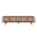 Rack para TV até 60 Polegadas Roma Cedro e Off White