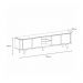 Rack para TV até 60 Polegadas Roma Cedro e Off White