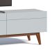 Rack para TV até 85 Polegadas Mazza 3 Gavetas Branco
