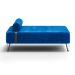 Recamier Erikson Velosuede Azul Marinho 142 cm