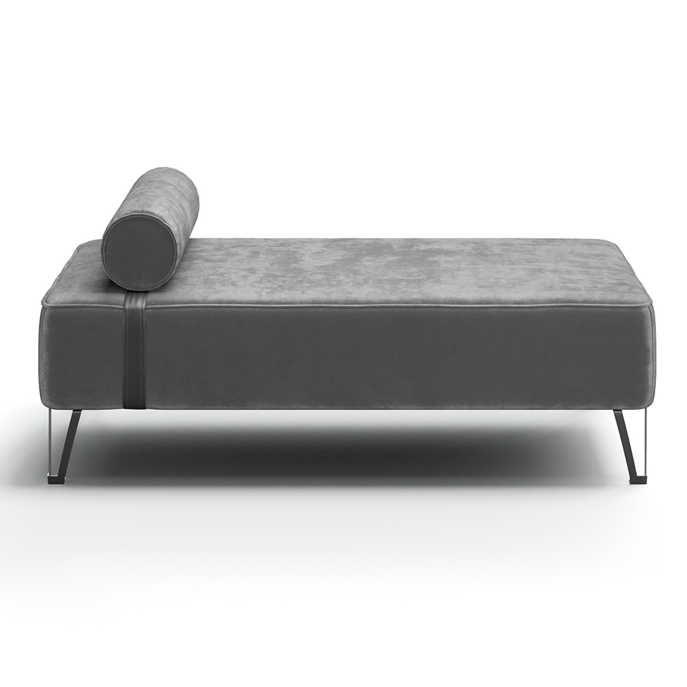 Recamier Erikson Velosuede Grafite 142 cm