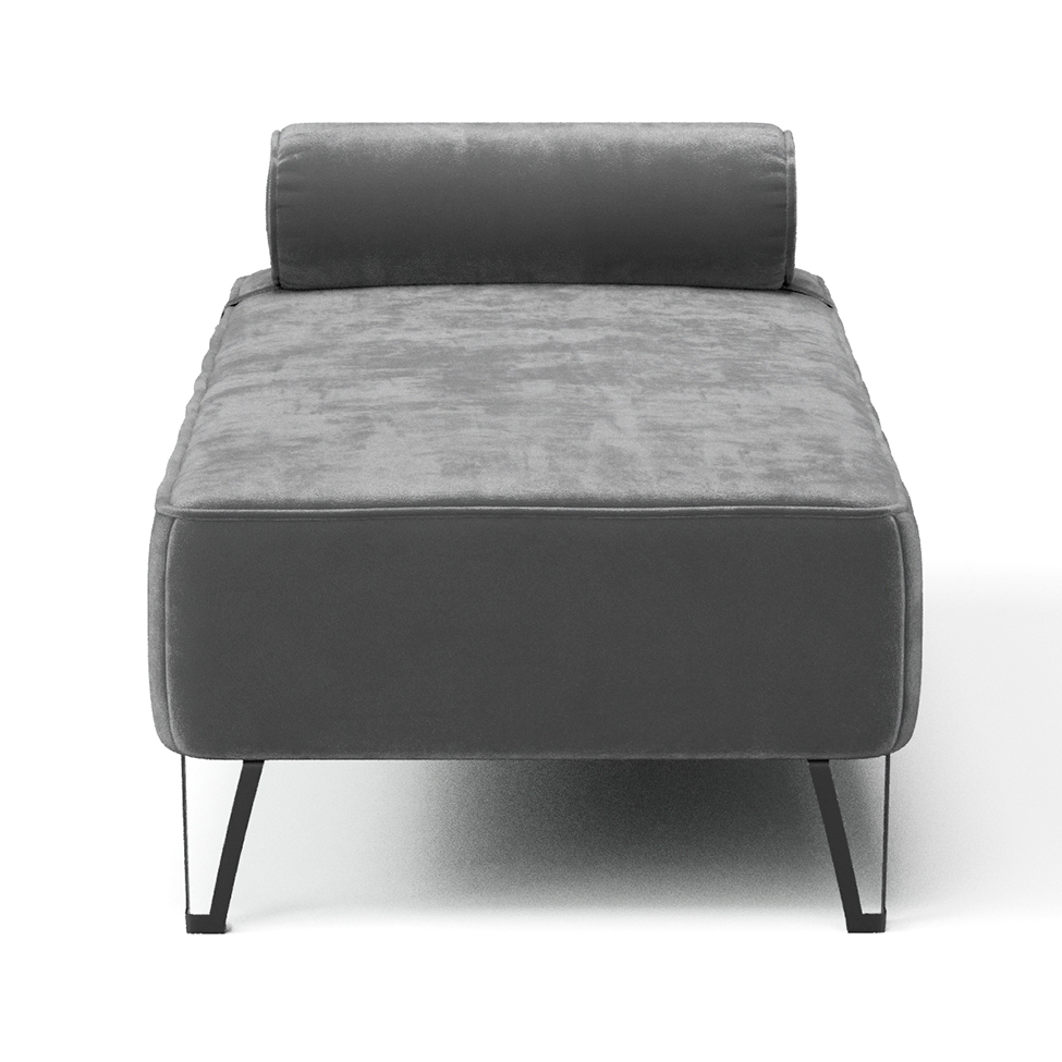 Recamier Erikson Velosuede Grafite 142 cm