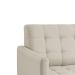 Sofá  2 Lugares Brooks Linho Areia 126 cm