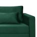 Sofá 2 Lugares Bahamas Suede Verde