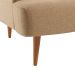 Sofá 2 Lugares Kiev Linho Bege 130 cm