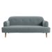 Sofá 2 Lugares Kiev Linho Cinza 165 cm