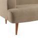 Sofá 2 Lugares Kiev Velosuede Bege 130 cm