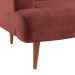Sofá 2 Lugares Kiev Velosuede Telha 130 cm