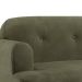 Sofá 2 Lugares Kiev Velosuede Verde 130 cm