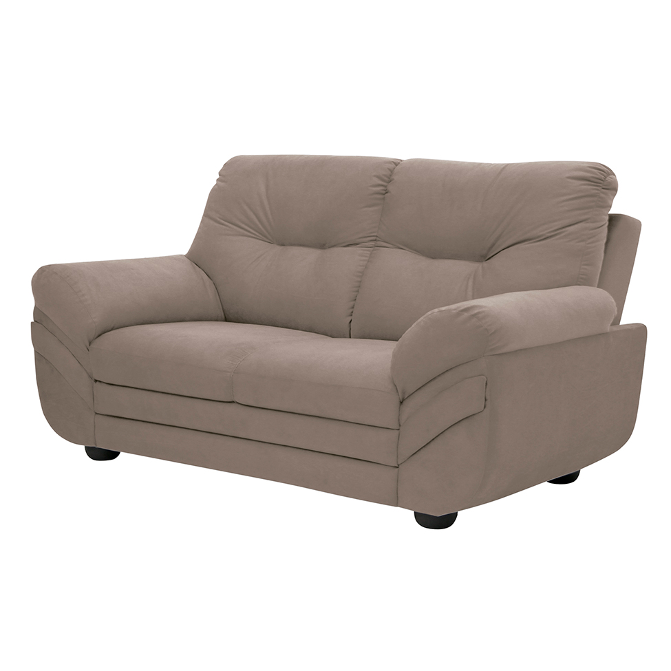 Sofá 2 Lugares Maranello Suede Bege