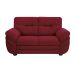 Sofá 2 Lugares Maranello Suede Vermelho