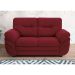 Sofá 2 Lugares Maranello Suede Vermelho