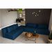 Sofá 2 Lugares Modular Soho Linho Azul Marinho