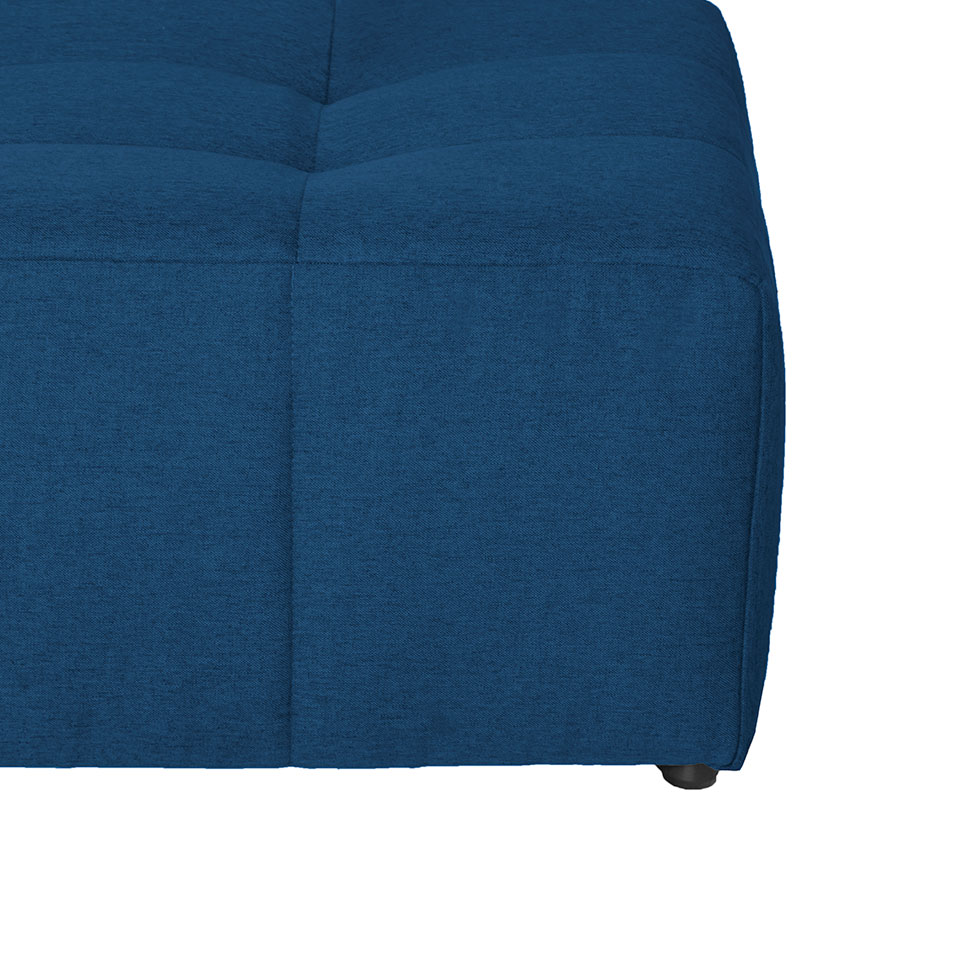 Sofá 2 Lugares Modular Soho Linho Azul Marinho