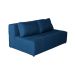Sofá 2 Lugares Modular Soho Linho Azul Marinho
