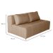 Sofá 2 Lugares Modular Soho Linho Bege