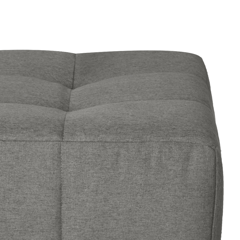 Sofá 2 Lugares Modular Soho Linho Cinza
