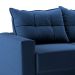 Sofá 2 Lugares Retrátil Lubeck Suede Azul Marinho 140 cm