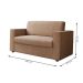 Sofá 2 Lugares Zoy Suede Bege