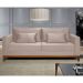 Sofá 3 Lugares Bahamas Suede Areia 200 cm