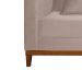 Sofá 3 Lugares Bahamas Suede Areia 200 cm
