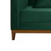 Sofá 3 Lugares Bahamas Suede Verde 200 cm