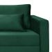 Sofá 3 Lugares Bahamas Suede Verde 200 cm