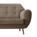 Sofá 3 Lugares Beegees Suede Bege