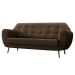 Sofá 3 Lugares Beegees Suede Marrom
