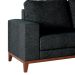 Sofá 3 Lugares Belgrado com Chaise Direito Linho Grafite 230 cm