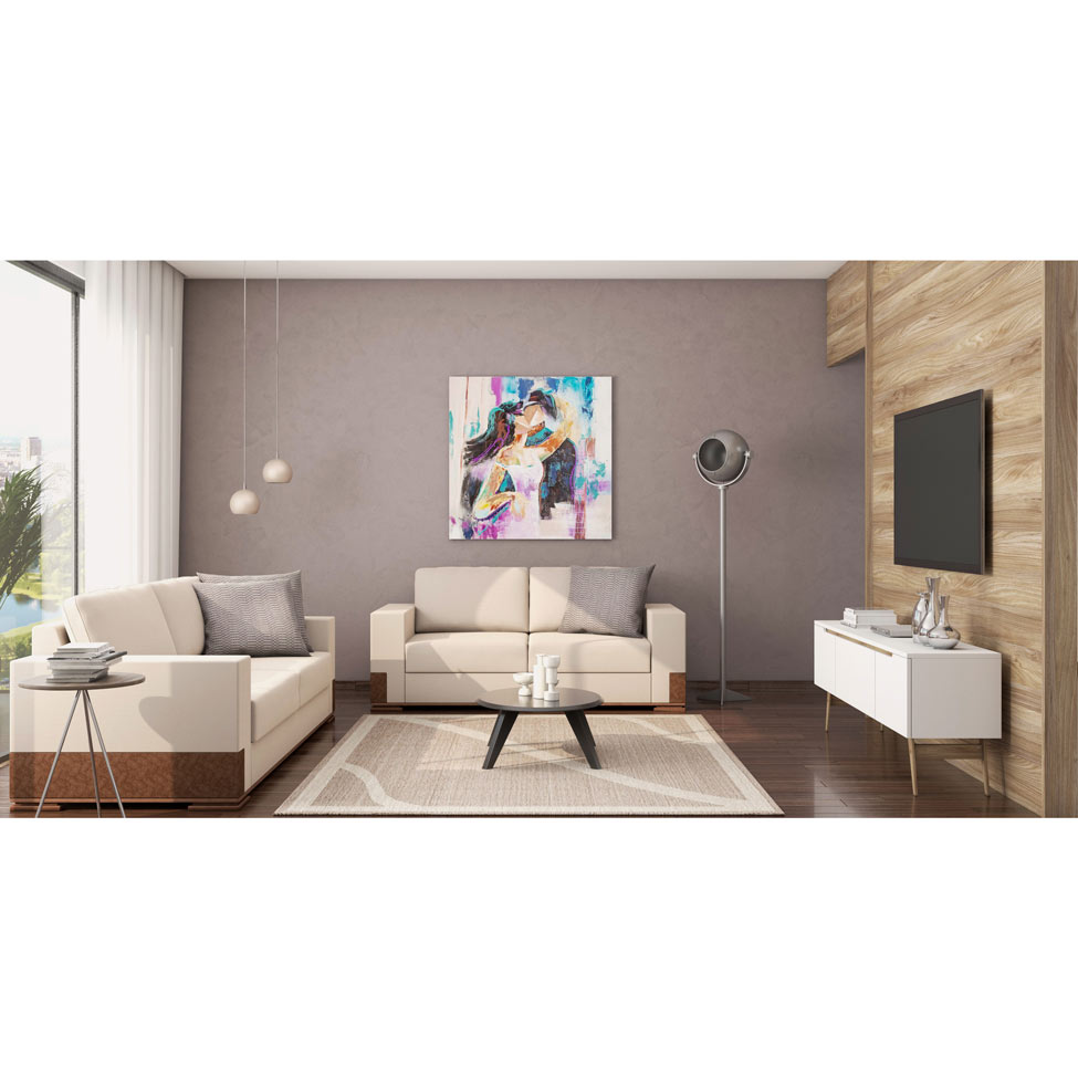Sofá 3 Lugares Bretanha Linho Creme I