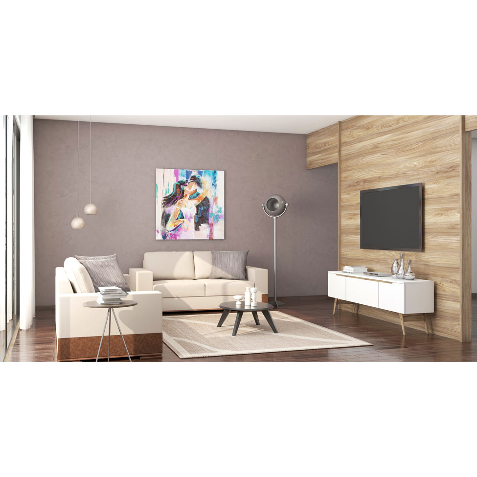 Sofá 3 Lugares Bretanha Linho Creme I