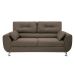 Sofá 3 Lugares Denver Suede Bege