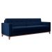 Sofá 3 Lugares Living Linho Cotton Azul Marinho 210 cm