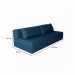 Sofá 3 Lugares Modular Soho Linho Azul Marinho