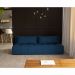 Sofá 3 Lugares Modular Soho Linho Azul Marinho