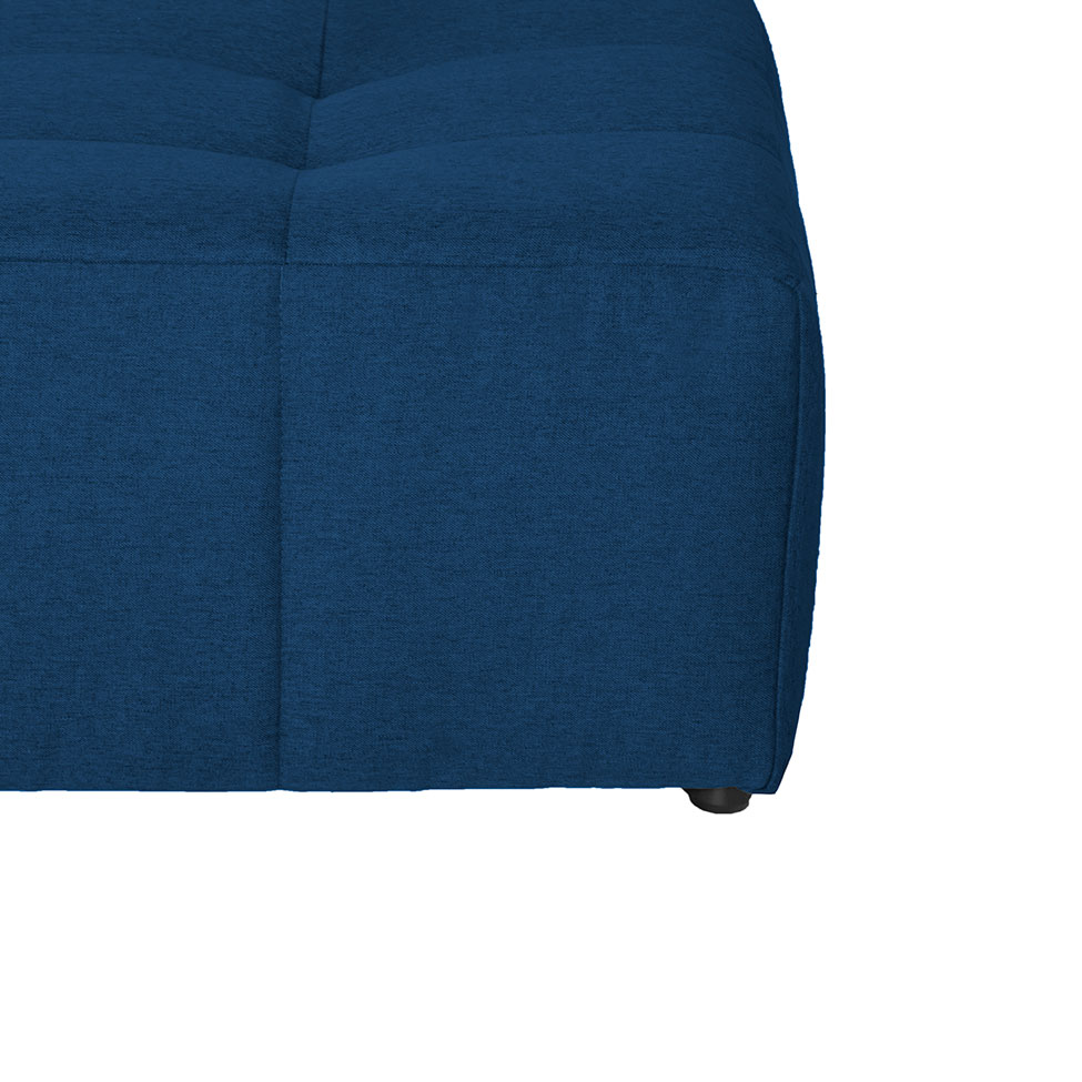 Sofá 3 Lugares Modular Soho Linho Azul Marinho