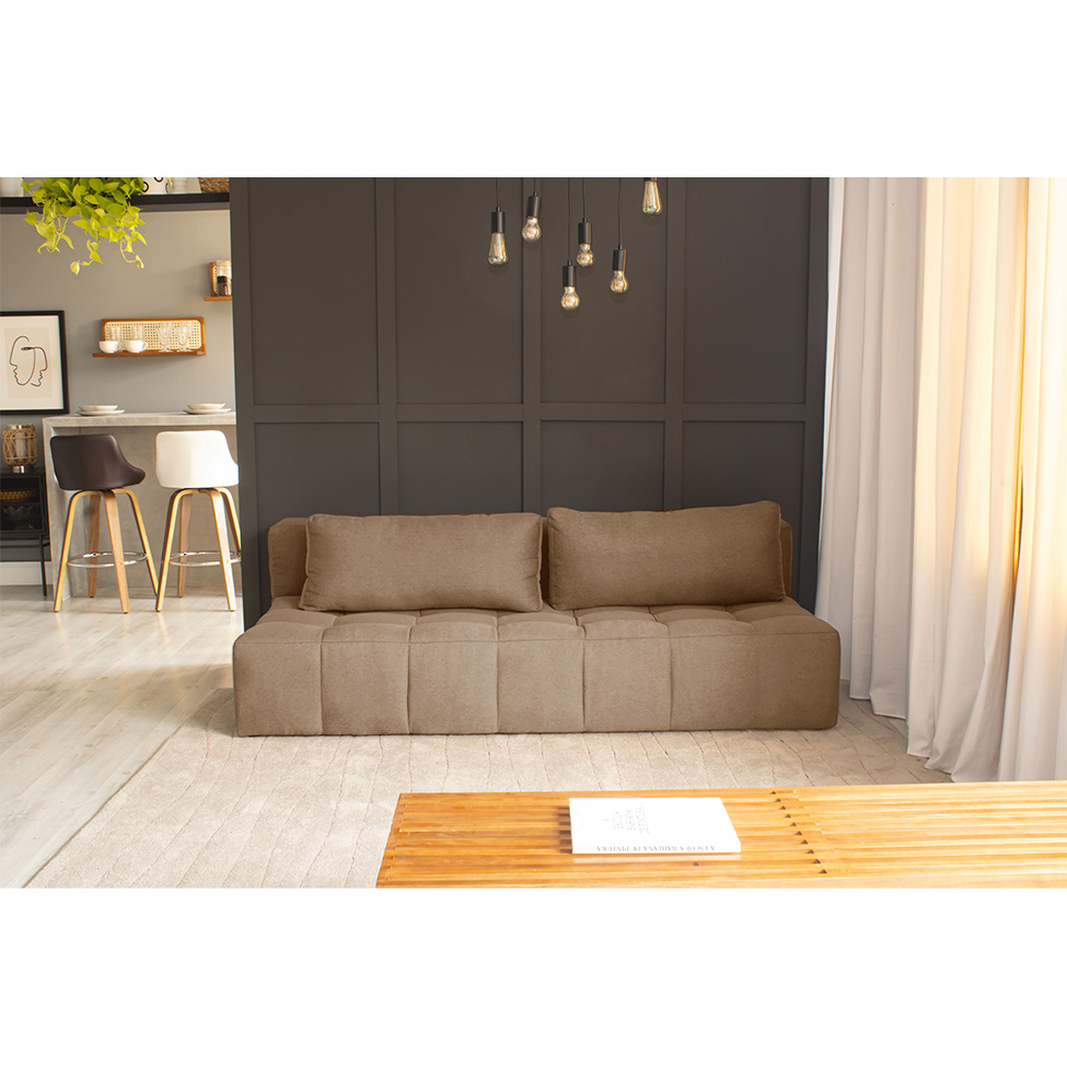 Sofá 3 Lugares Modular Soho Linho Bege