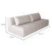 Sofá 3 Lugares Modular Soho Linho Cru