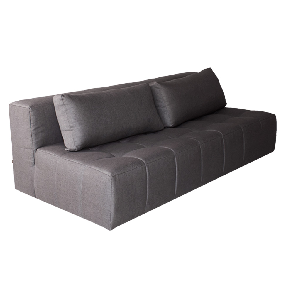 Sofá 3 Lugares Modular Soho Linho Grafite