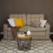 Sofá 3 Lugares Retrátil Lubeck Plush Suede Bege