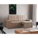 Sofá 3 Lugares Retrátil Zoy Plush Suede Bege