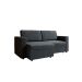 Sofá 3 Lugares Retrátil Zoy Suede Grafite